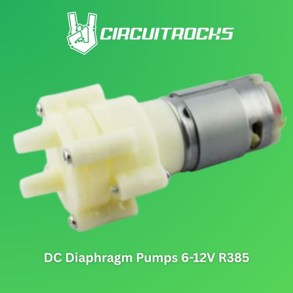 Circuitrocks DC Diaphragm Pumps 6-12v R385 For Arduino Robots | Shopee ...