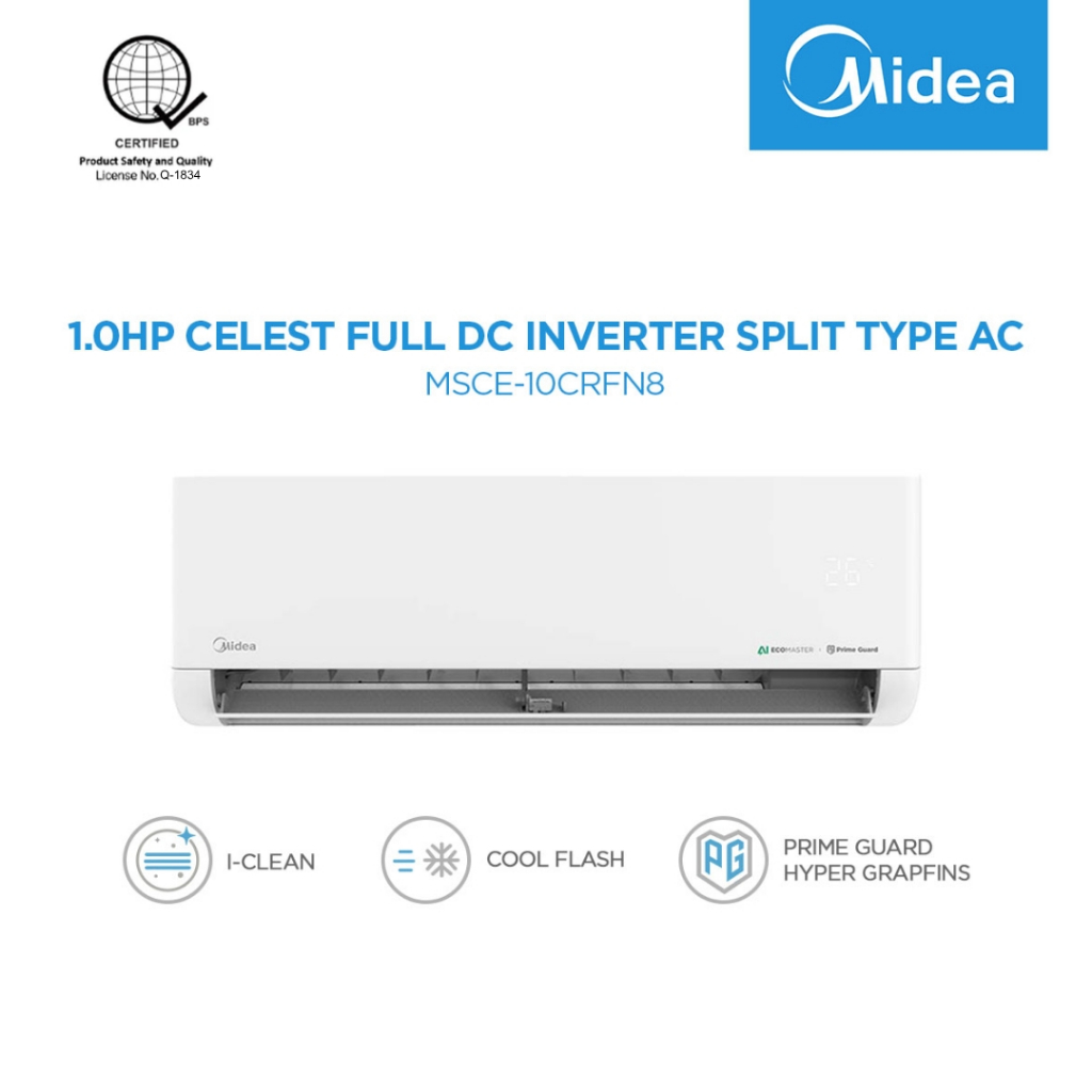 midea split type aircon - Best Prices and Online Promos - May 2026 ...