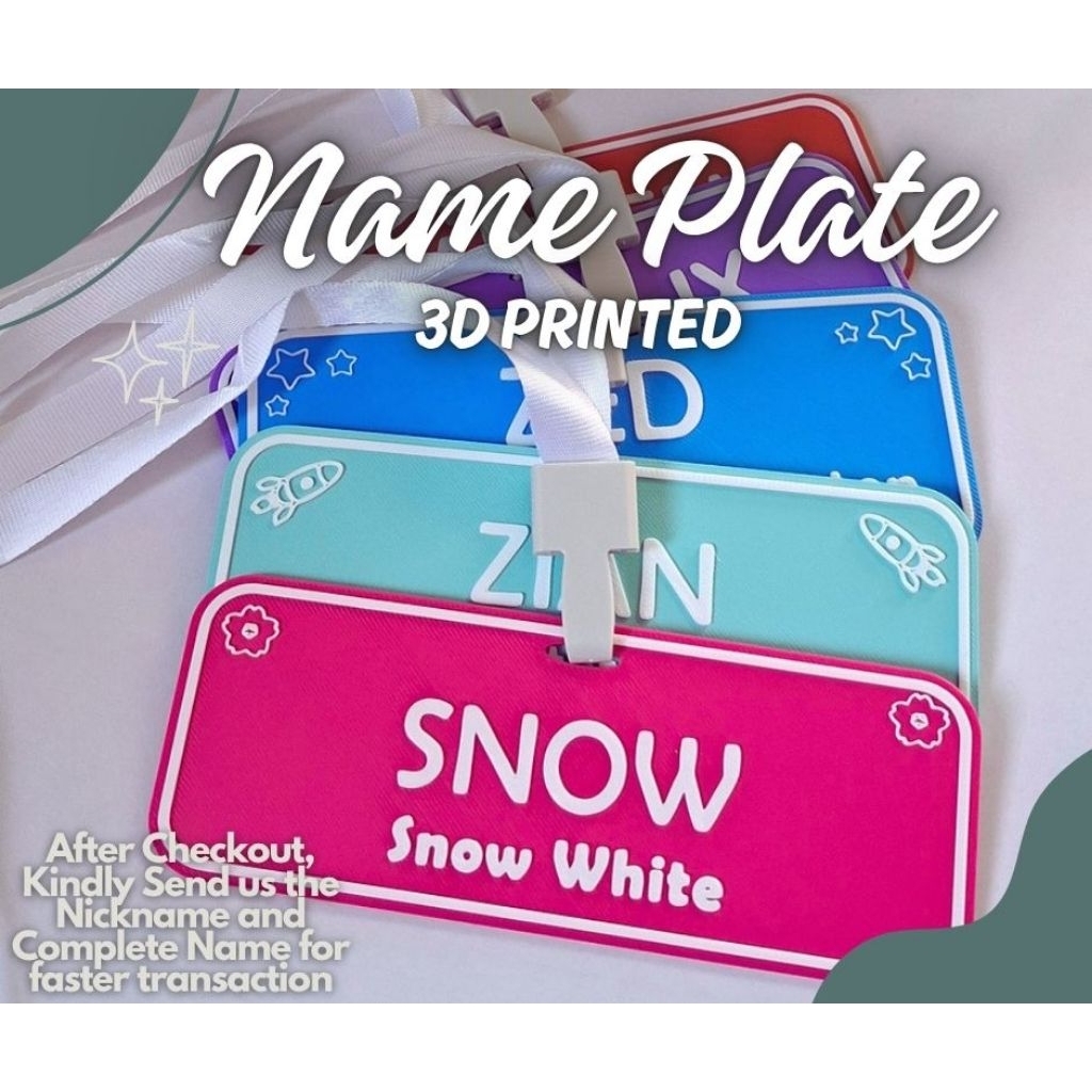 Shop name plate design for school for Sale on Shopee Philippines