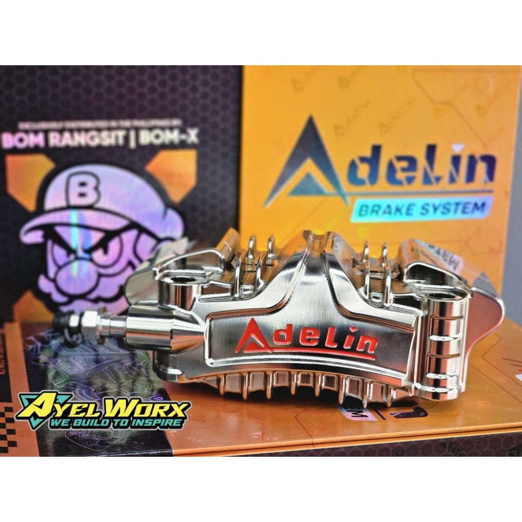 ADELIN RC12 4POT RADIAL CALIPER 100% ORIGINAL | Shopee Philippines