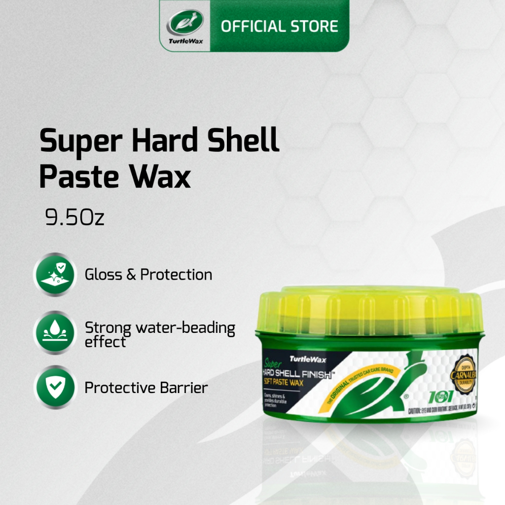 Turtle Wax Super Hard Shell Paste Wax 9.5 oz. T223R | Shopee Philippines