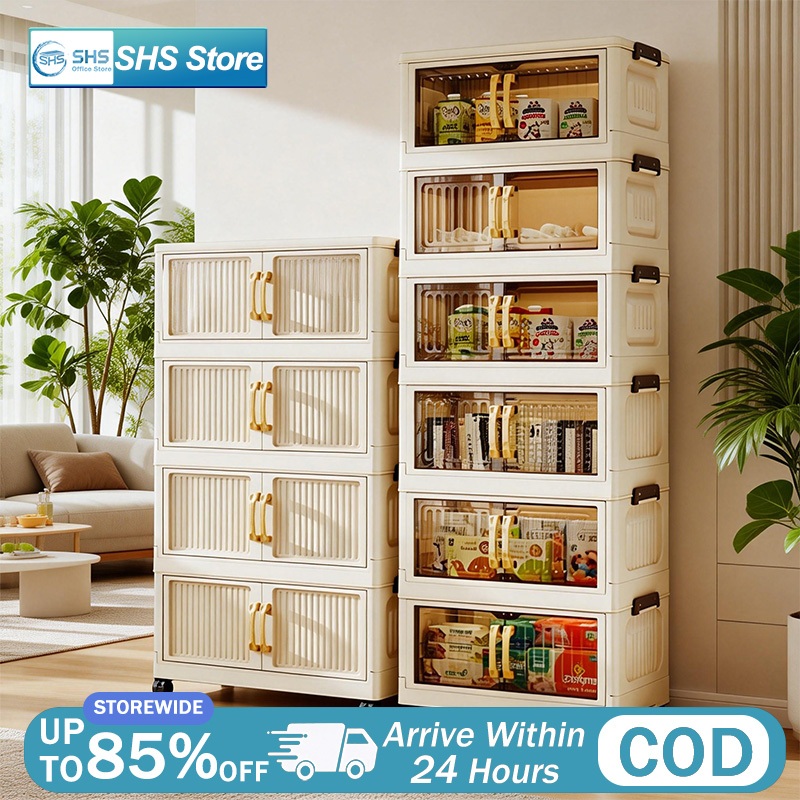 Foldable Storage Cabinet Organizer Kitchen storage box plastic Durabox ...