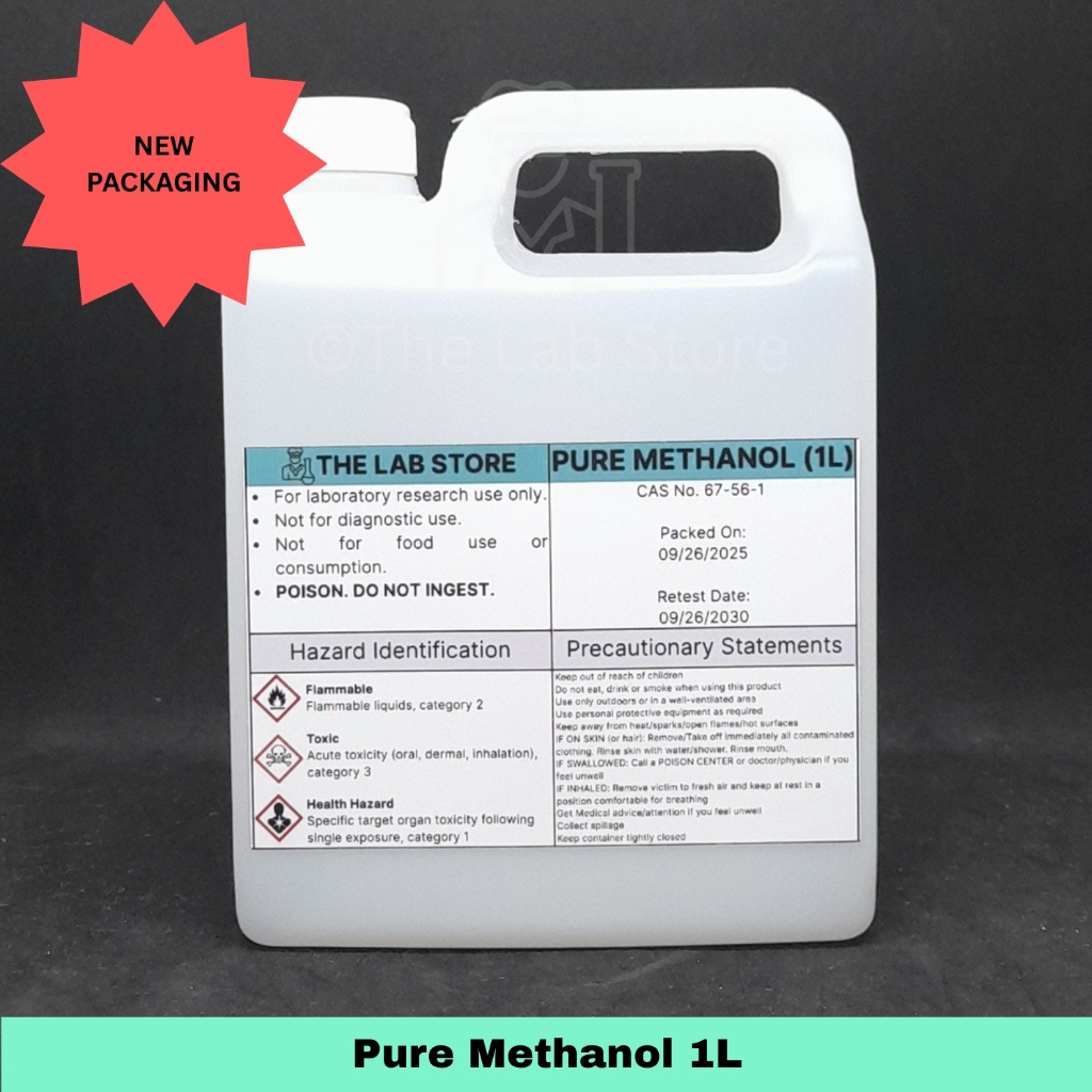 TLS Pure Methanol in Leakproof Bottle 500mL and 1L | Shopee Philippines