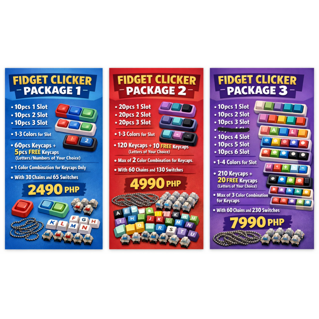 Negosyo Package - Fidget Clicker | Shopee Philippines