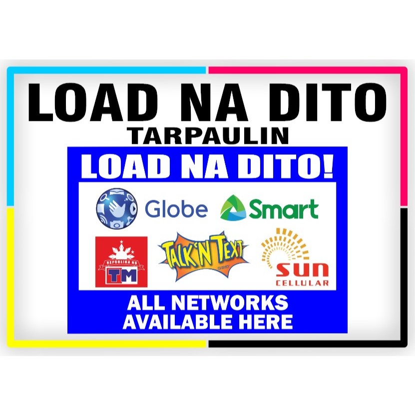 Shop load available here signage for Sale on Shopee Philippines
