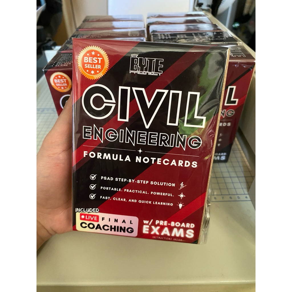 CIVIL ENGINEERING FORMULAS + FINAL COACHING (w/ Pre-board & Modules ...