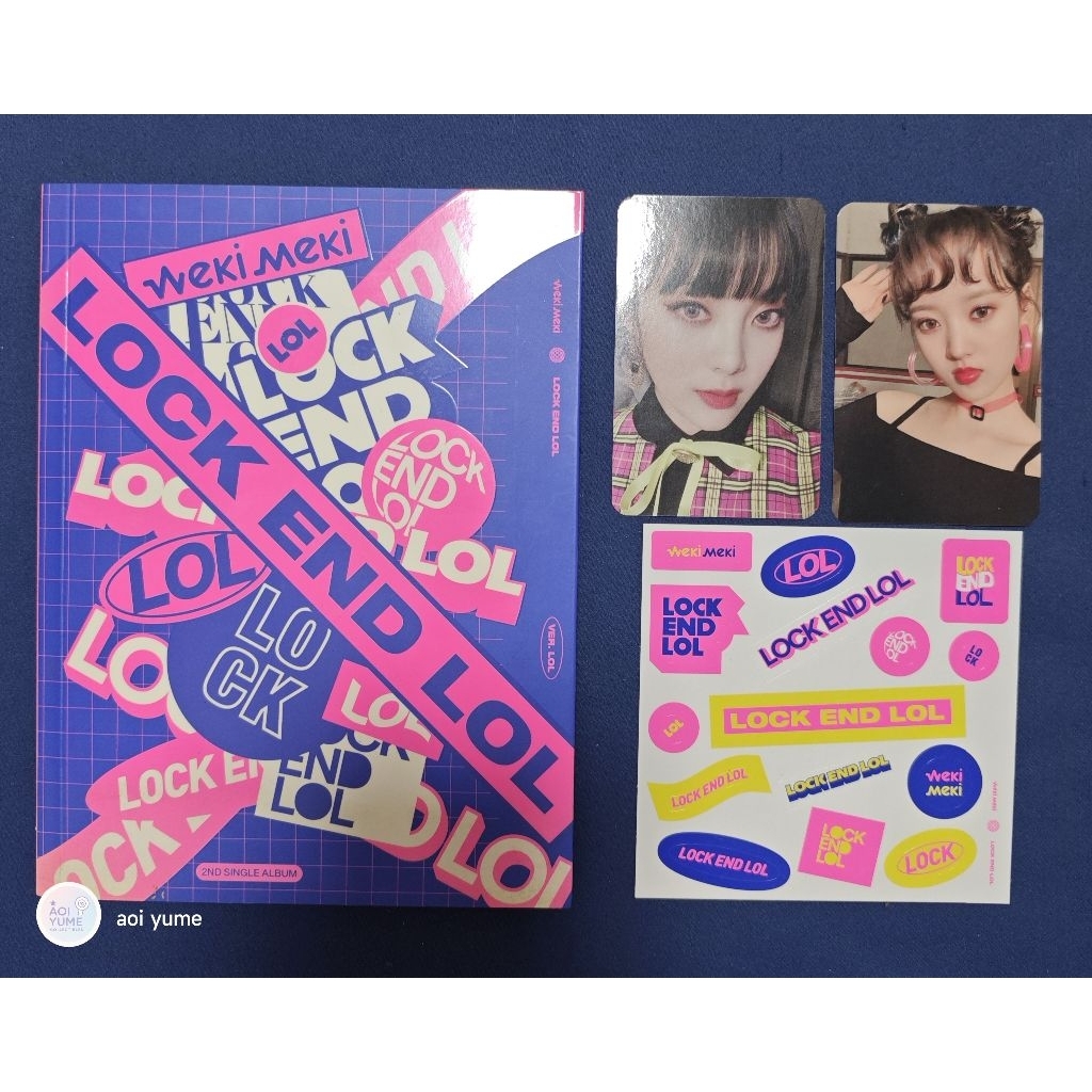 ☆非売品◇韓国◇Weki Meki◇LOCK END LOL◇サインCD 【公式通販】