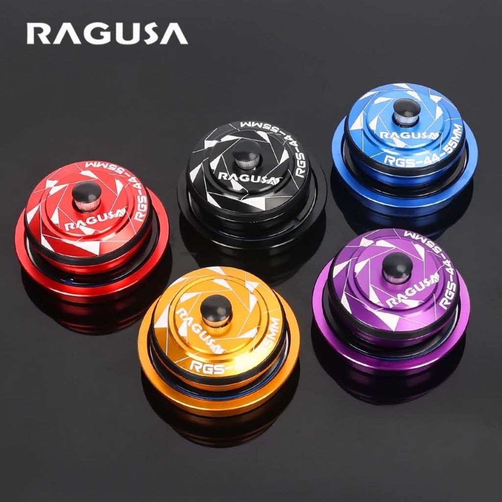 RAGUSA RGS-55 TAPERED HEADSET 44-55mm SEALED BEARING With Adaptor for ...