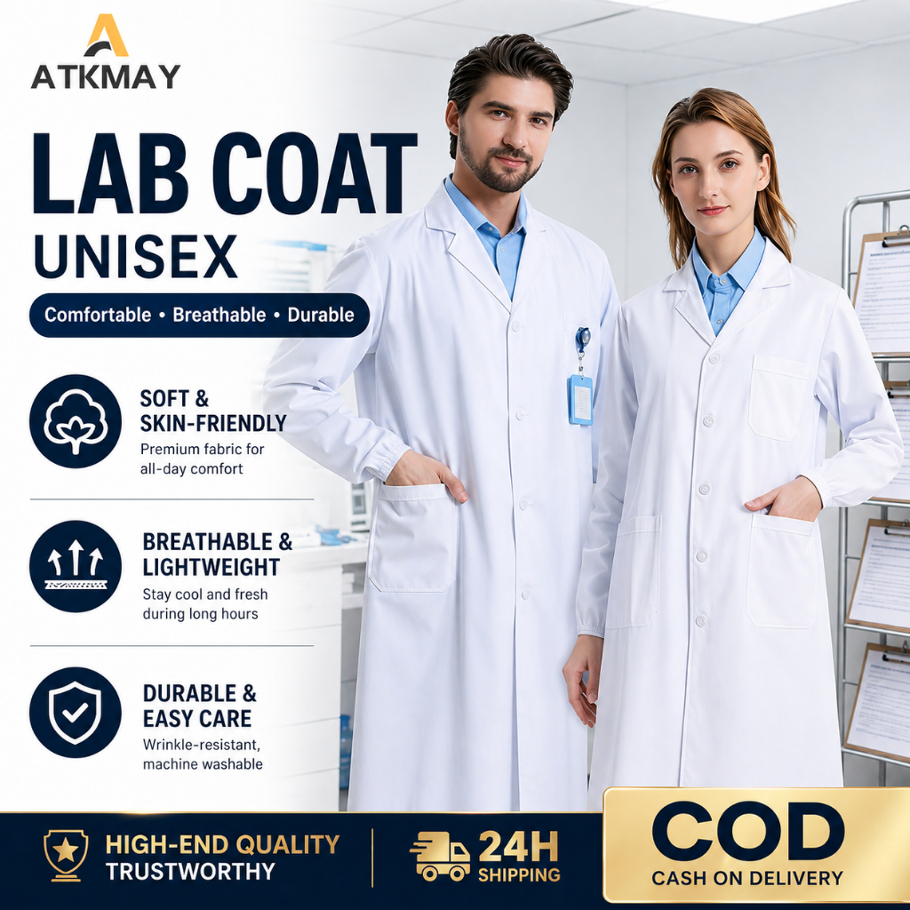 lab gown laboratory - Best Prices and Online Promos - Oct 2026 | Shopee ...