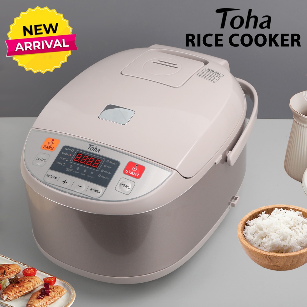 Rice Cooker 4L Toha Multifunctional Rice Cooker Home Kitchen Appliances ...