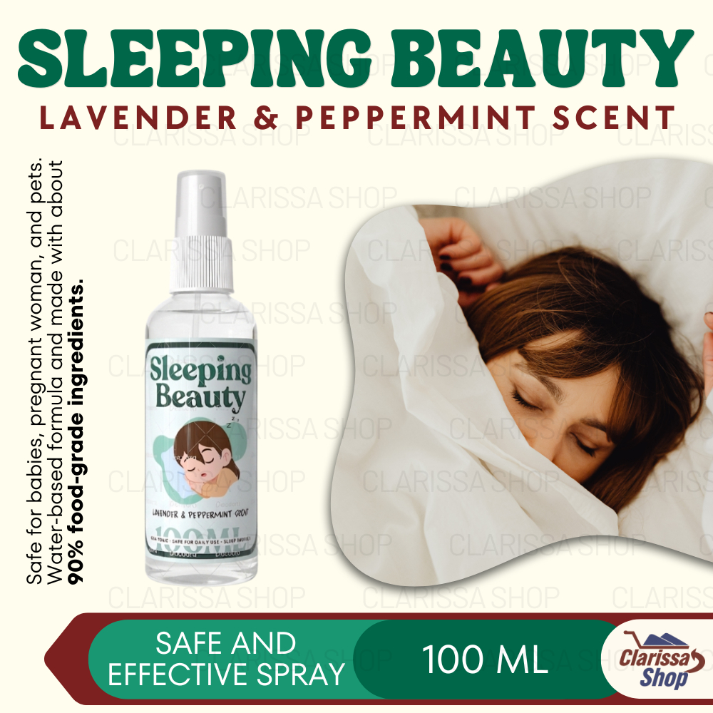 SLEEPING BEAUTY 100ml — Lavender & Peppermint Scent, Sleeping Inducer ...