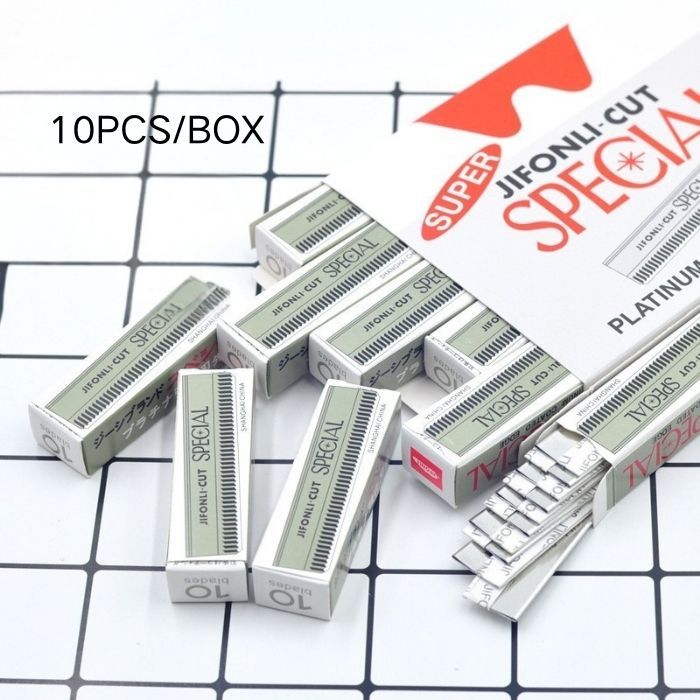 10pcs/box Eyebrow Shaper Blade Razor Eyebrow Trimmer Eyebrow Blade ...