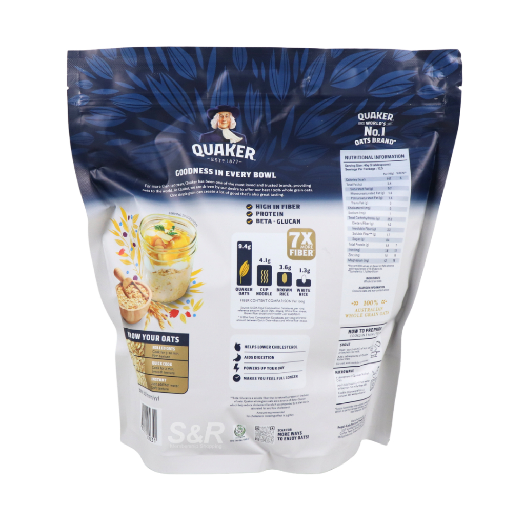 Shop quaker oats rolled for Sale on Shopee Philippines