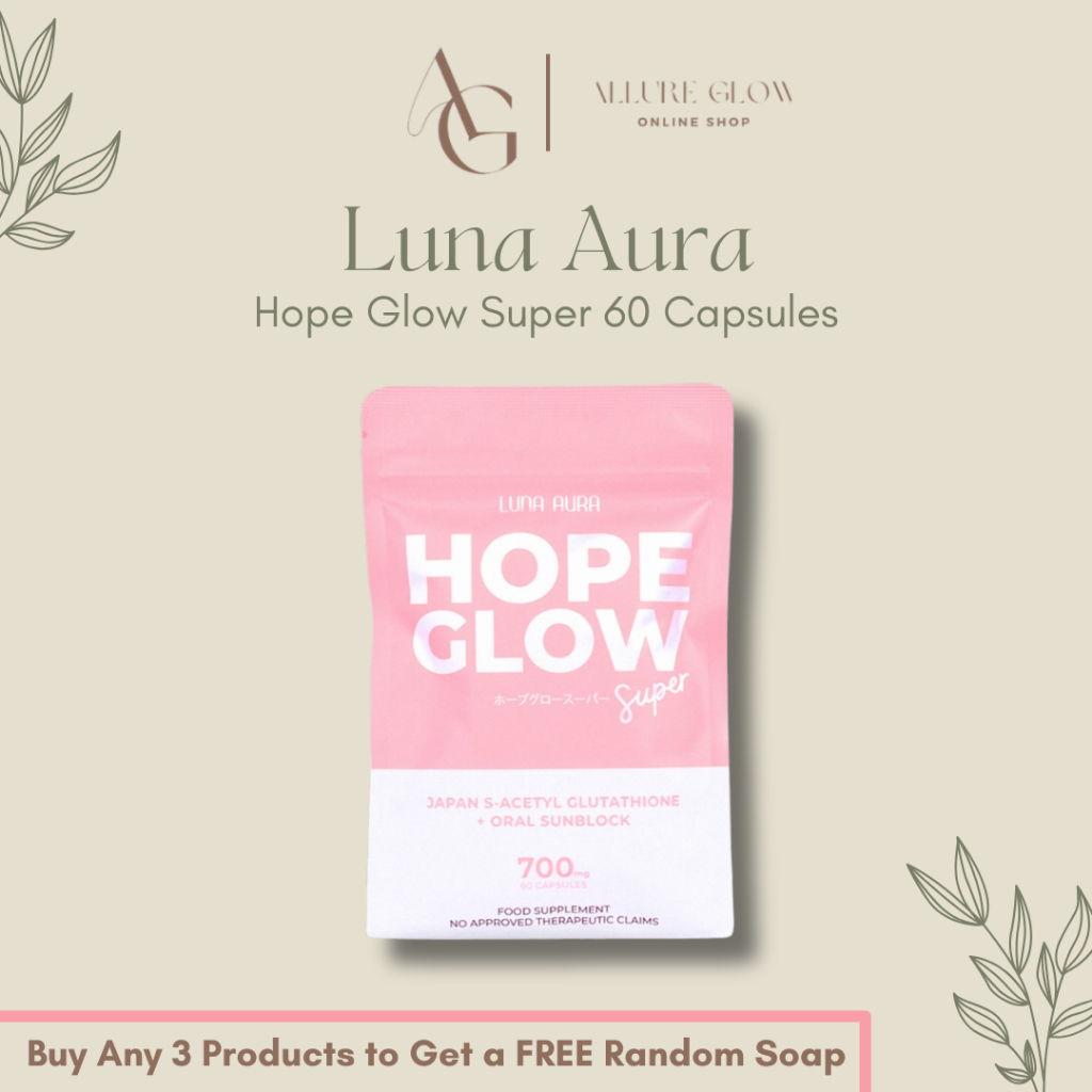 hope glow glutathione review Glowing Skin Super Combo: Luna Aura Super 700mg & Hope C : Health & Household The @momshieodille Combo is here!