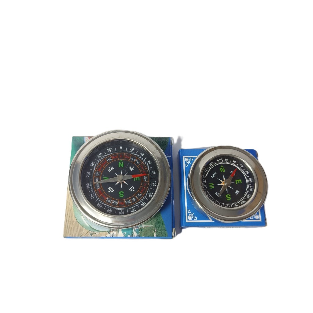 Magnetic Compass for Map Direction Navigation Hiking Travelling and ...
