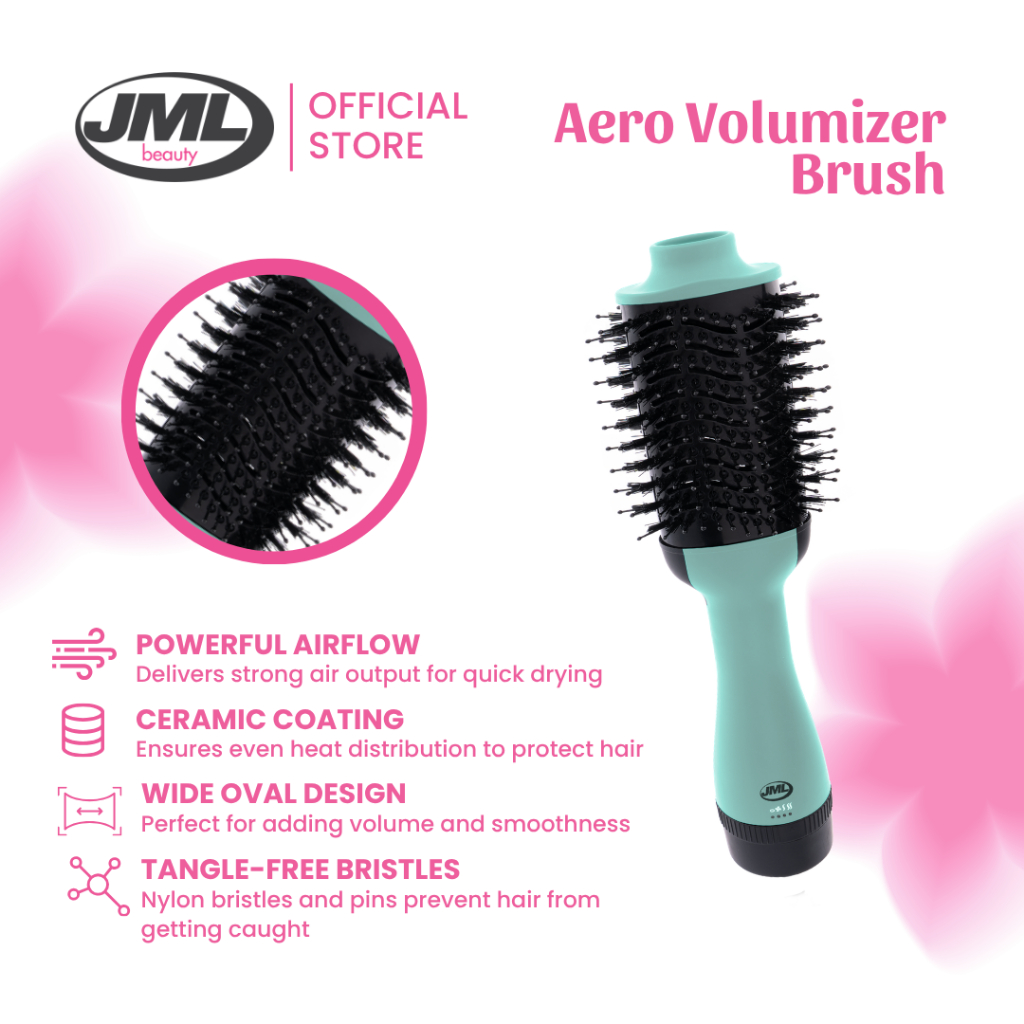 JML Aero Volumizer Hair Brush JHC-HDAEROV | Shopee Philippines