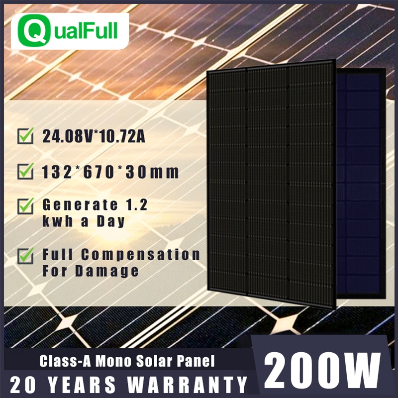 Solar Panel 200 Watts Off‑Grid Power