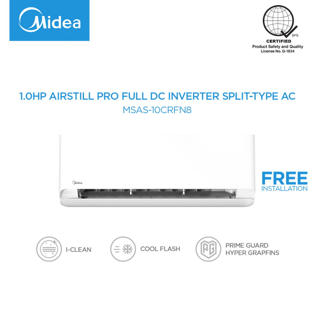 midea split type aircon - Best Prices and Online Promos - Jul 2026 ...