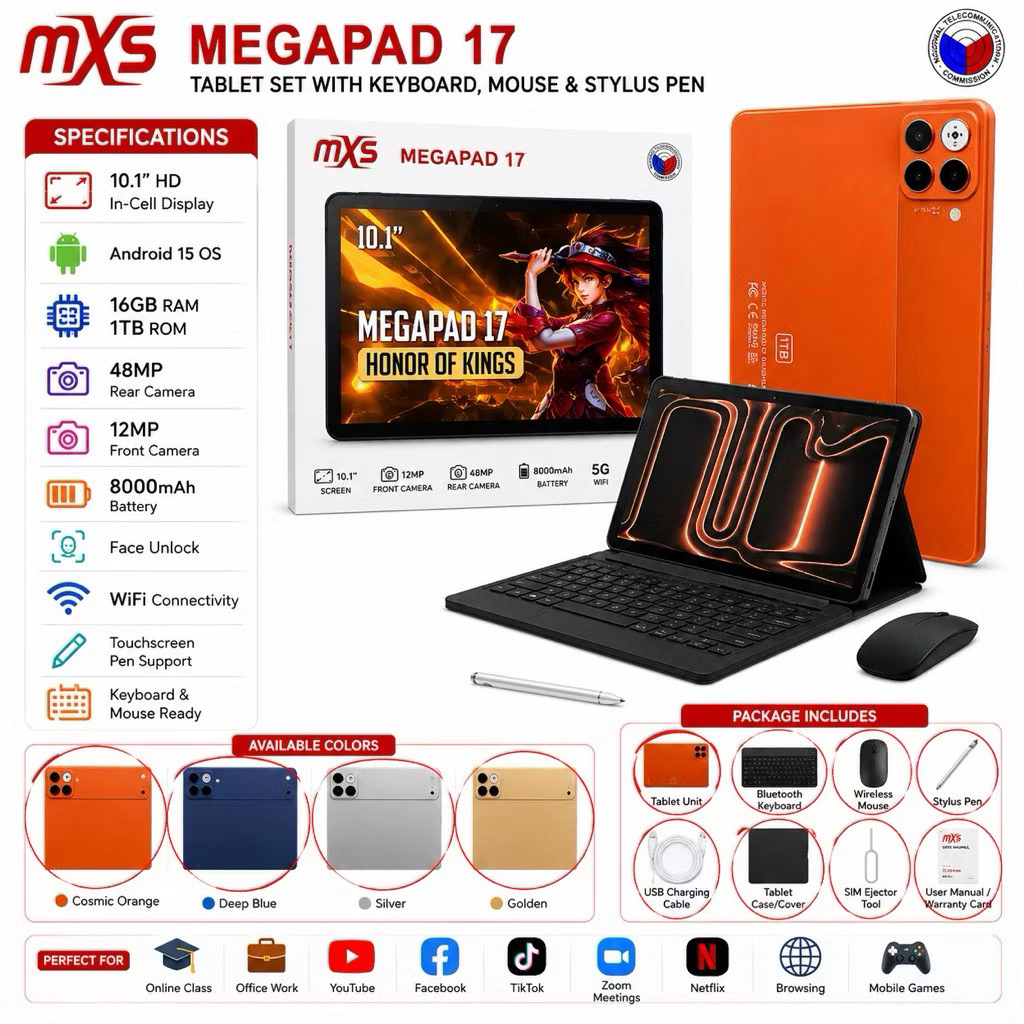 MXS Megapad 17 Tablet | Shopee Philippines