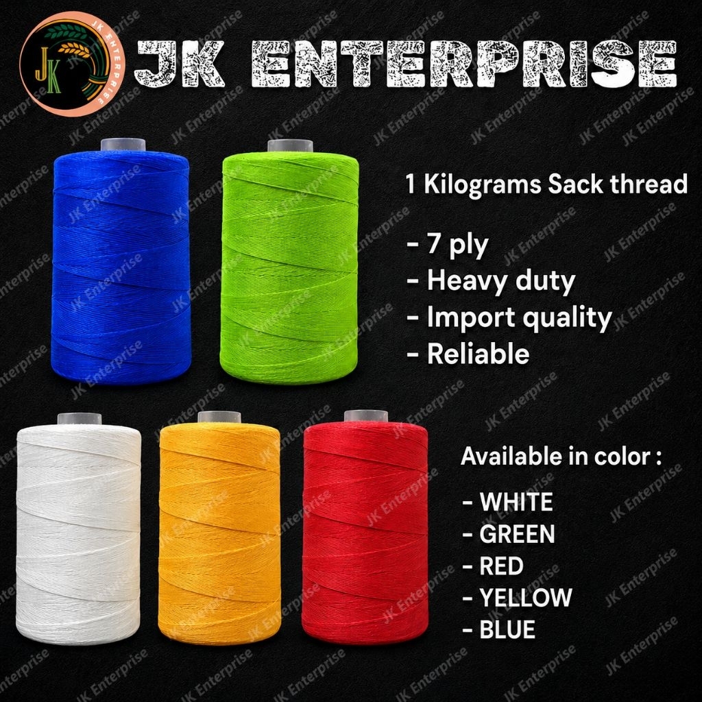 (1pc) 1kg Bag Closer Sack Thread / Sack Sealer Sewing Thread 7 ply ...