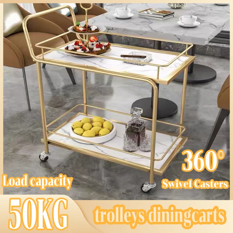 Nordic handcart beauty salon handcart high-end light luxury storage ...