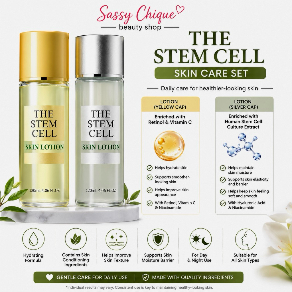 THE STEM CELL Skin Lotion 120ml [Retinol, Vitamin C, Niacinamide