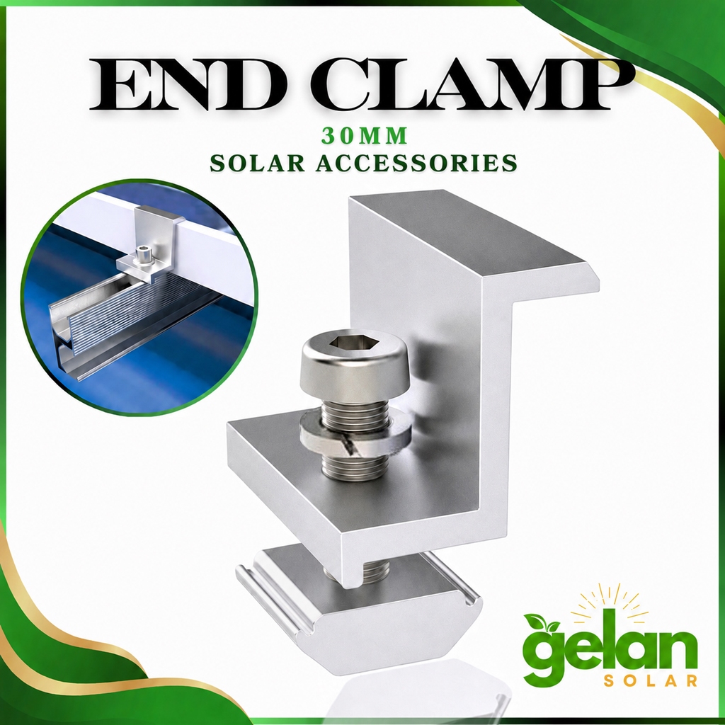 Solar Panel End Clamp Solar PV Mounting Accessories for Solar Panel ...