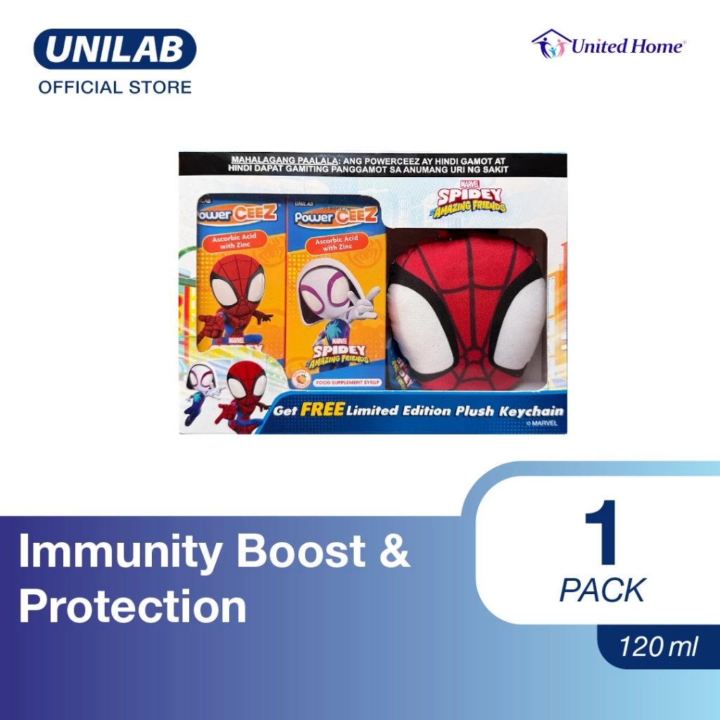 PowerCeez® Marvel-themed Vitamin C + Zinc 120mL Syrup