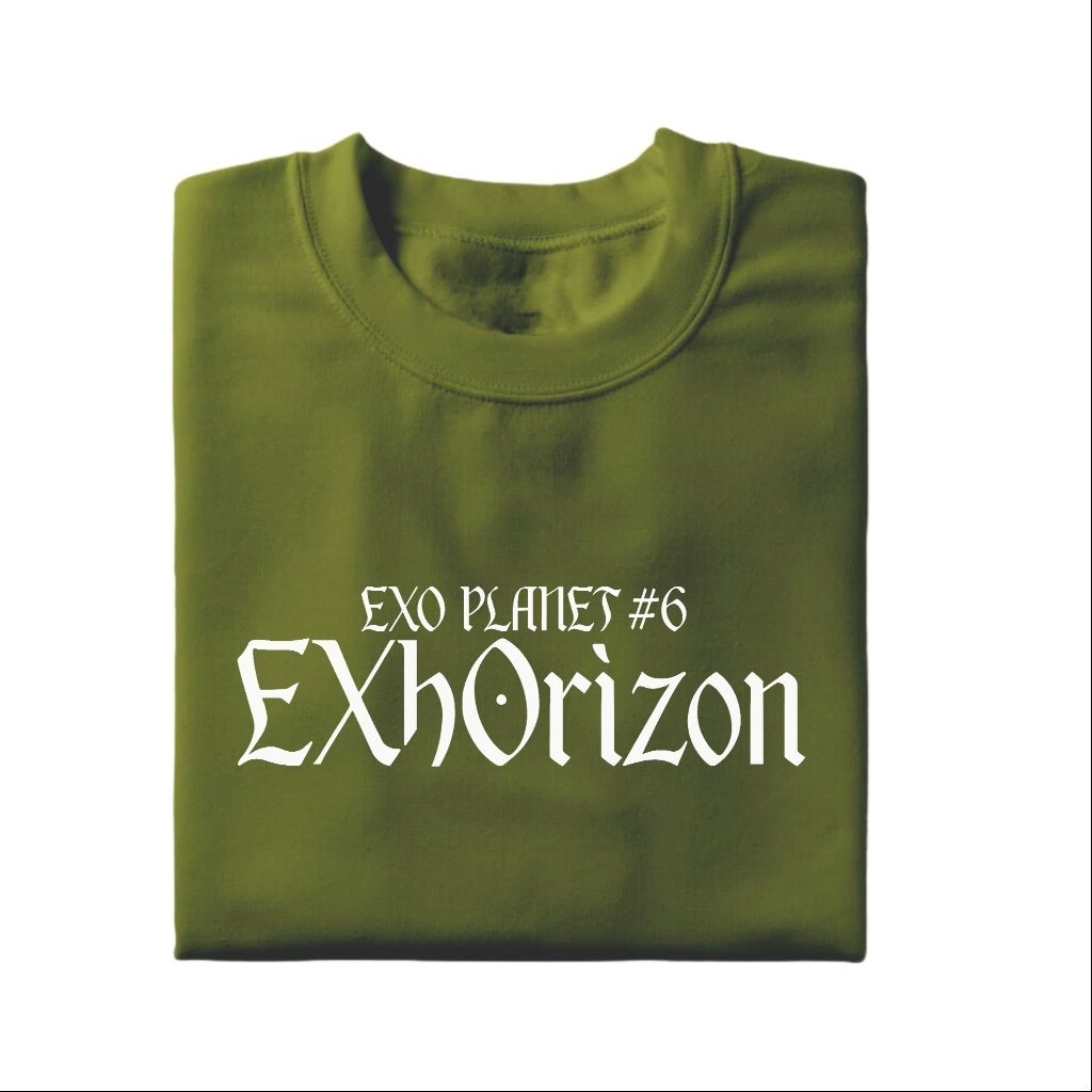 EXO PLANET #6 EXhOrizon T-Shirt Cotton Good Quality Unisex