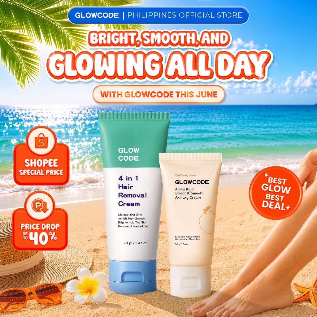 Glowcode 2in1 Alpha Kojic Axillary + Hair Removal 4in1 - Body Care for ...