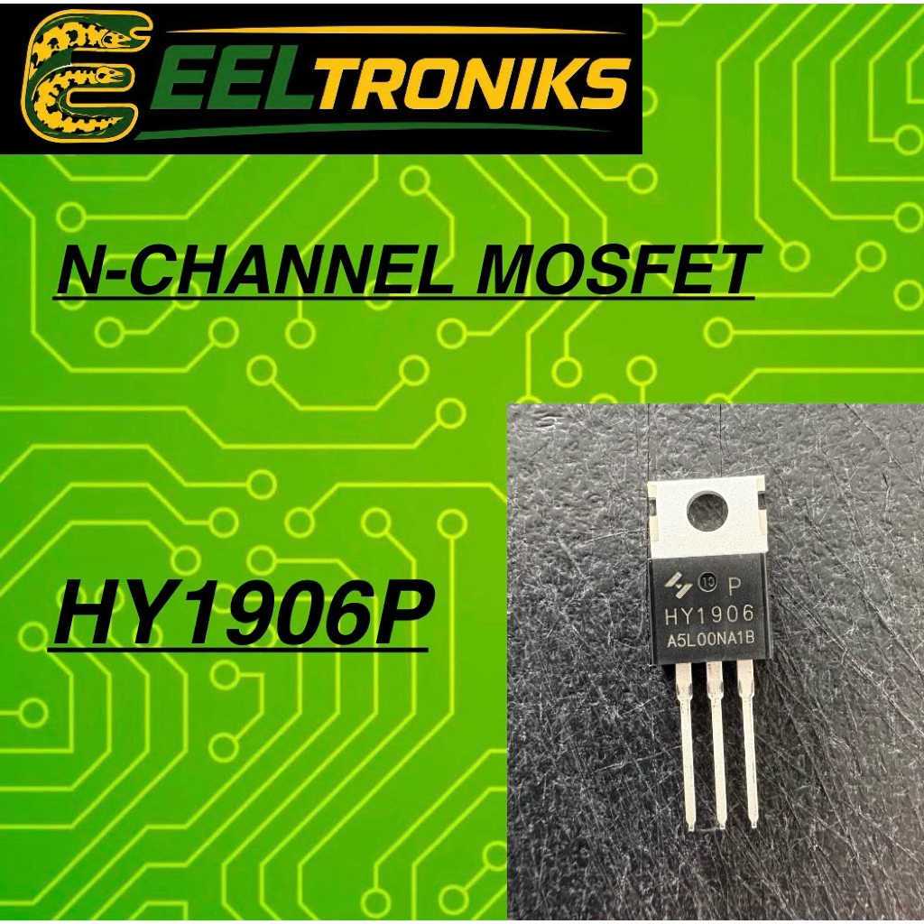 TRANSISTOR HY1906/HY1906P N-CHANNEL MOSFET 1pc | Shopee Philippines