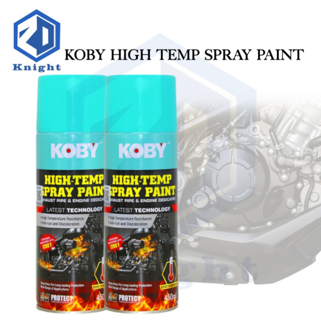 knight Motorcycle Body Parts Koby High Temp Spray Paint Engine Coating ...