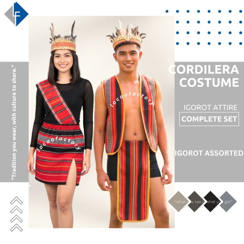 Shop traditional igorot costume women for Sale on Shopee Philippines