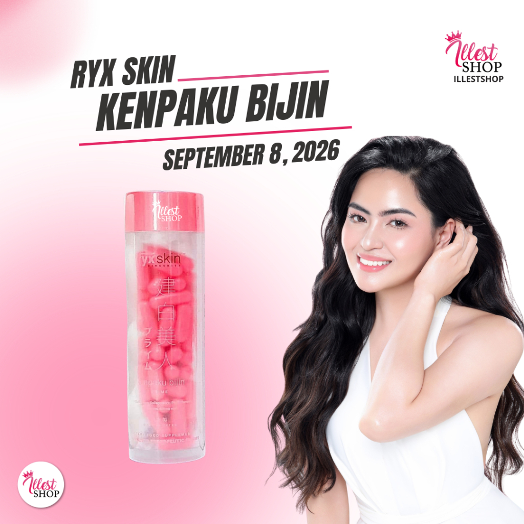 kenpakubijin glutathione japan RYX SKIN KENPAKU BIJIN PRIME 62 CAPSULES MADE IN ILLESTSHOP JULY 2027 EXP xtrack2