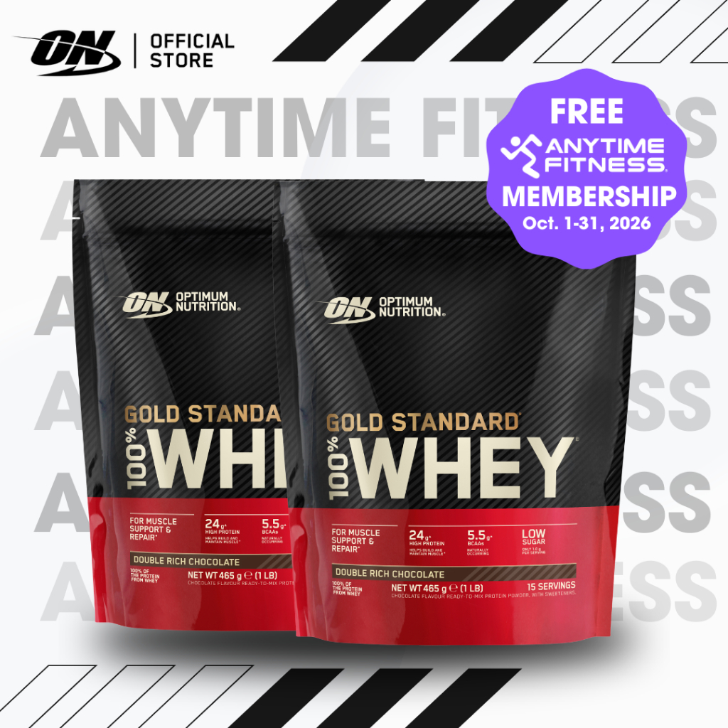 [TWIN] Optimum Nutrition Gold Standard 100% Whey Protein 1 lb x2 ...
