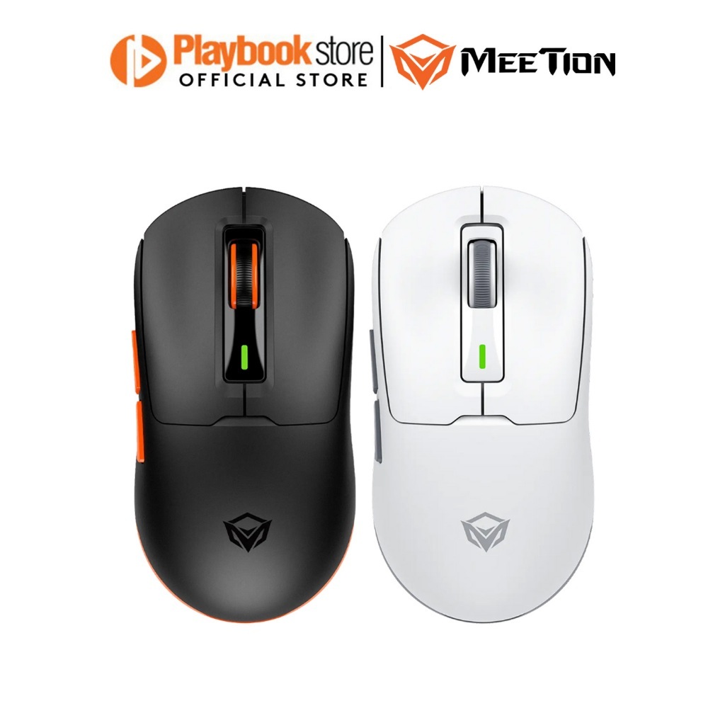 MeeTion Air GW24 Tri-Mode Wireless Gaming Mouse 8,000 DPI PixArt ...