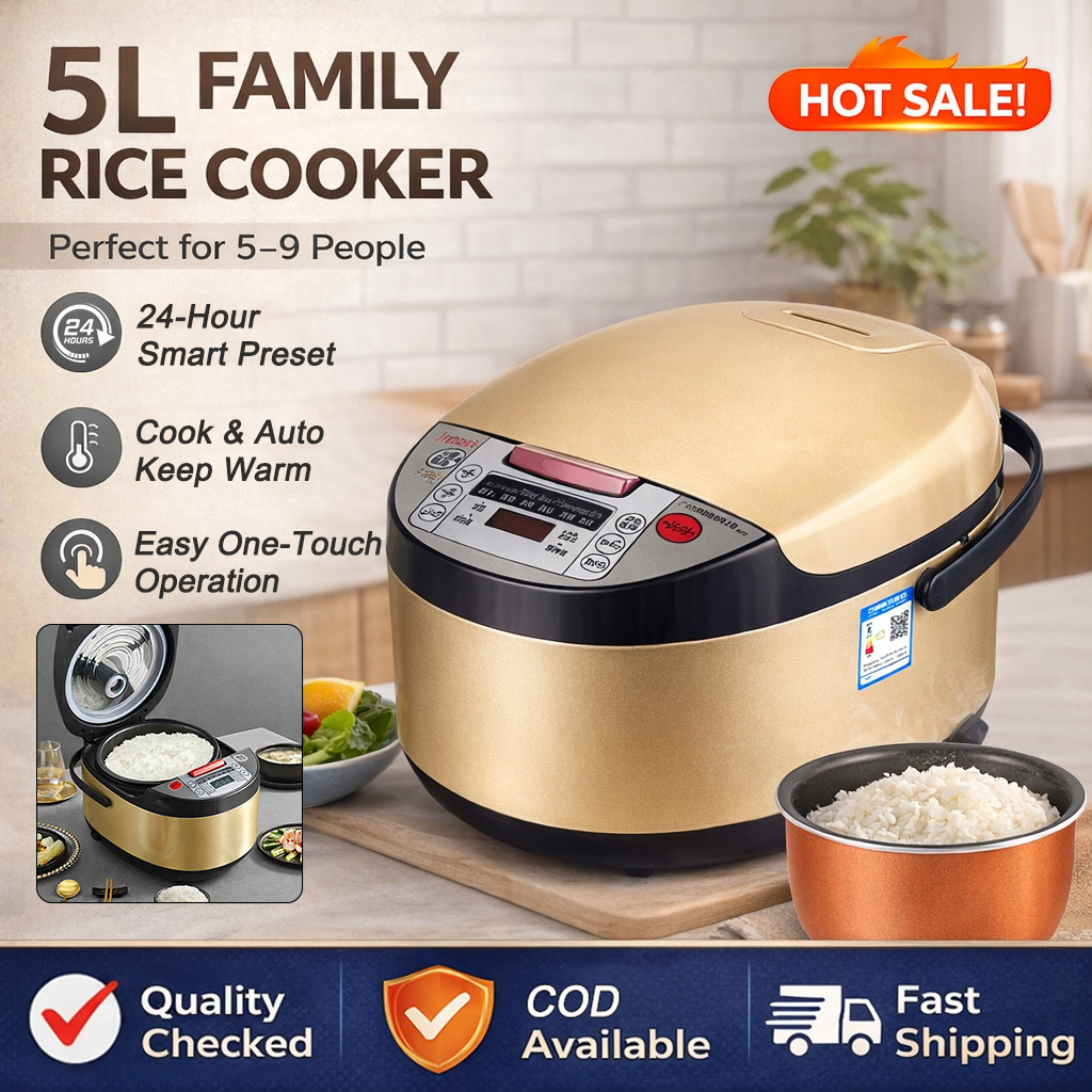 5L rice cooker inverter type original Smart Multifunctional rice cooker ...