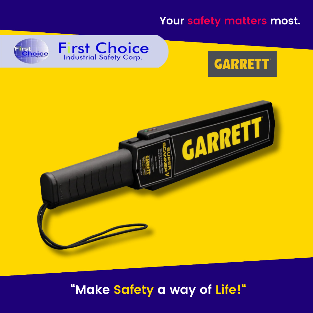 Garrett Super Scanner Handheld Metal Detector High Sensitivity Security ...