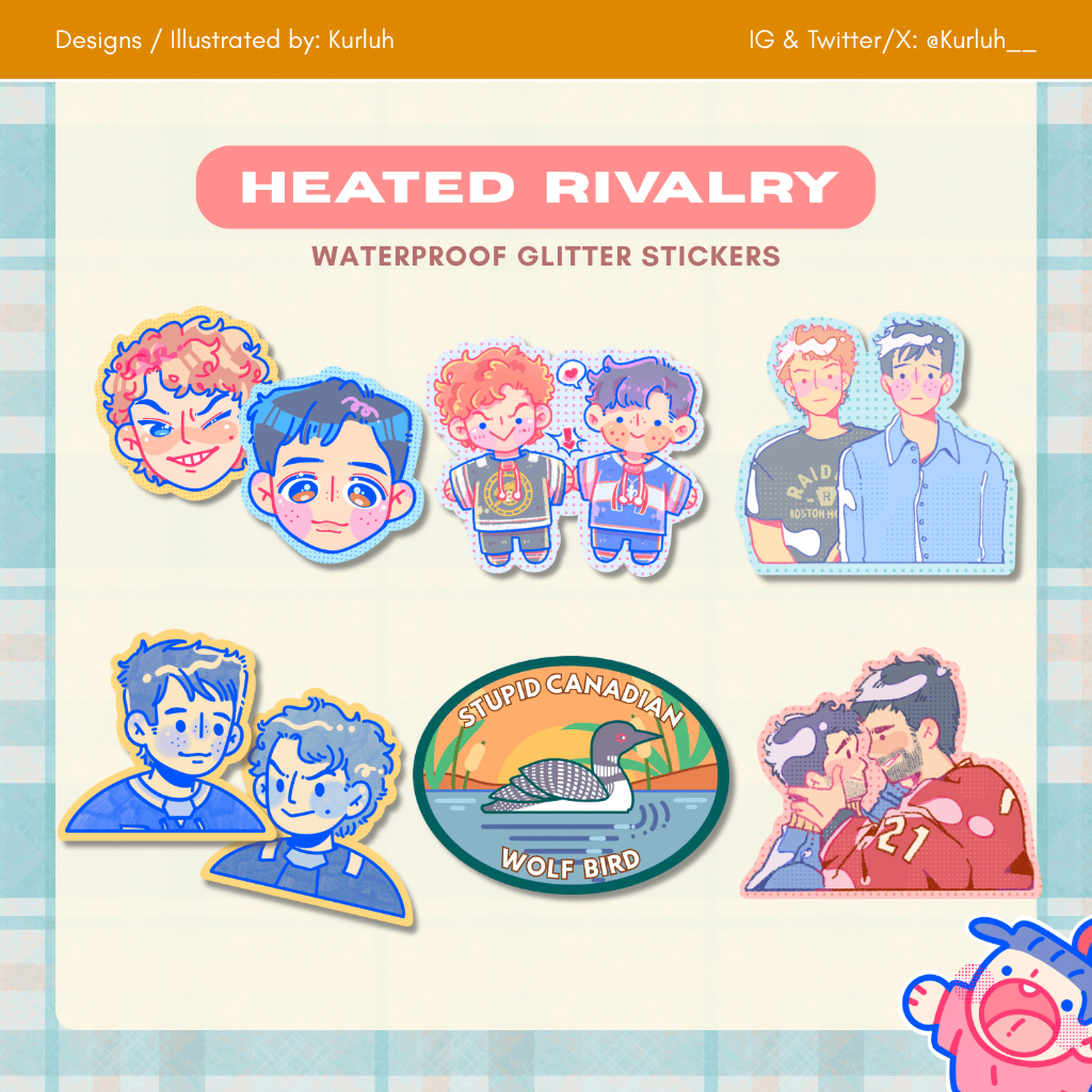 Shop heated rivalry sticker for Sale on Shopee Philippines