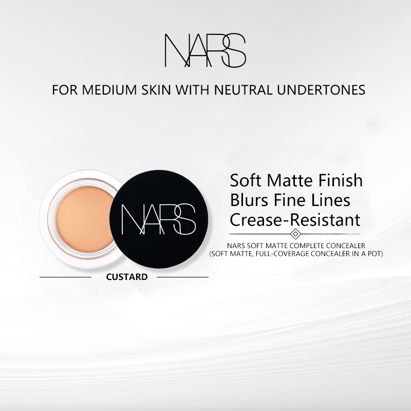 Shop nars soft matte complete concealer custard for Sale on Shopee ...