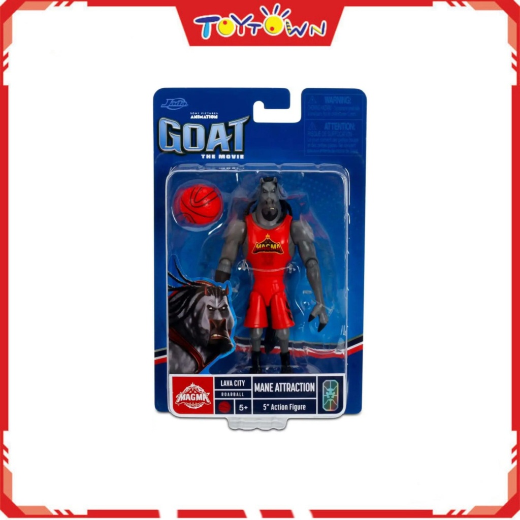 JADA TOYS GOAT The Movie (2026) Mane Attraction Action Figure | Shopee ...