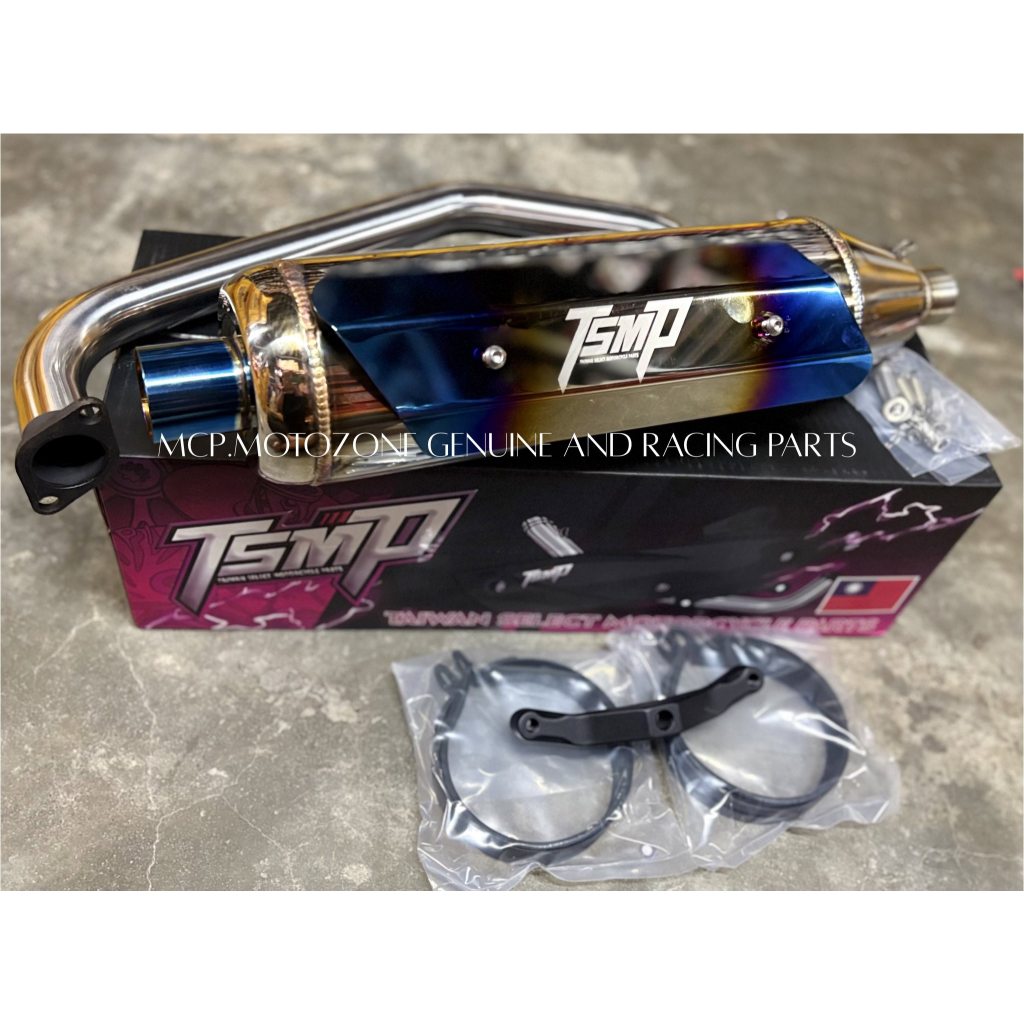 TSMP PIPE STAINLESS V2-S3 CLAMP TYPE FOE AEROX V2 / NMAX V2 | Shopee ...