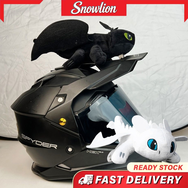 Roof Flying Dragon Doll Detachable Plus Size Toothless Motorcycle ...