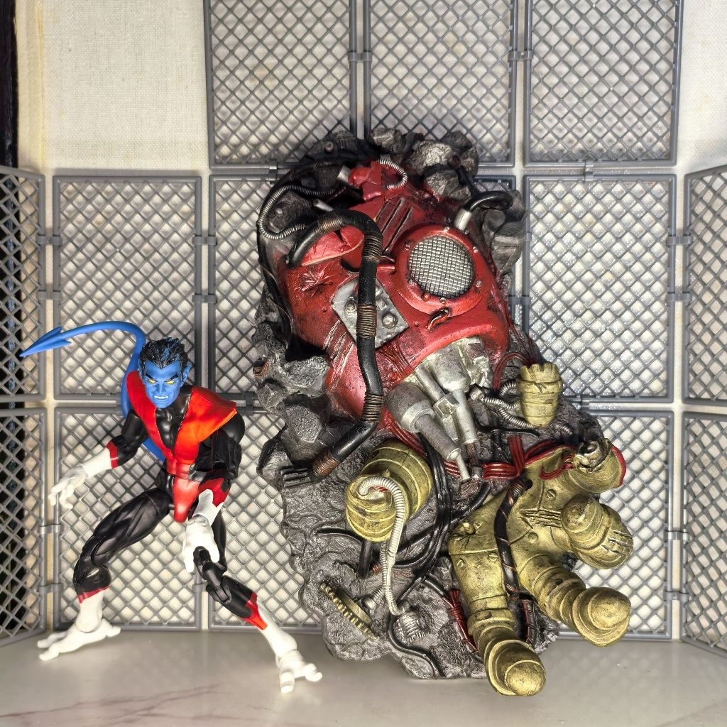 Toy Biz Marvel Legends Sentinel Head Body Foot Hand – Diorama Parts X ...