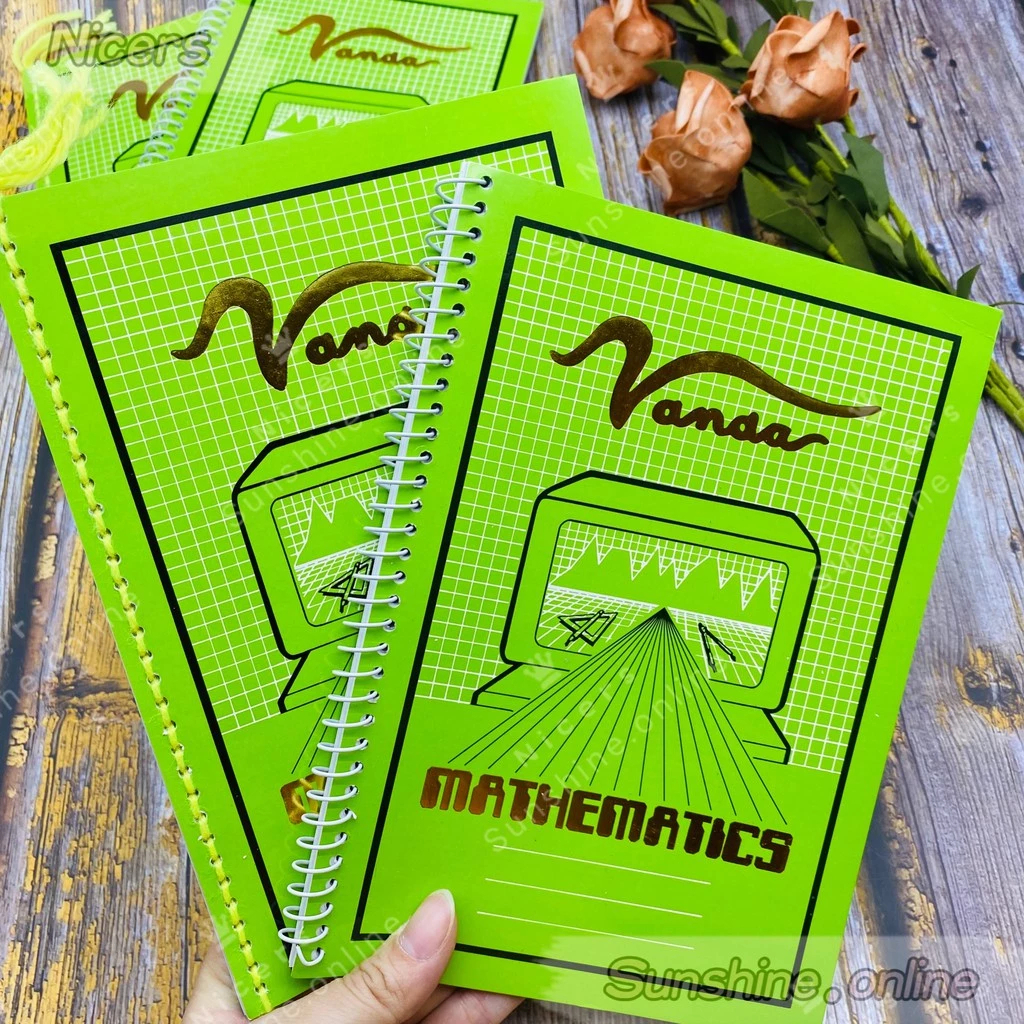SPIRAL VANDA MATH NOTEBOOK 2PCS (6X8.5Inch) | Shopee Philippines