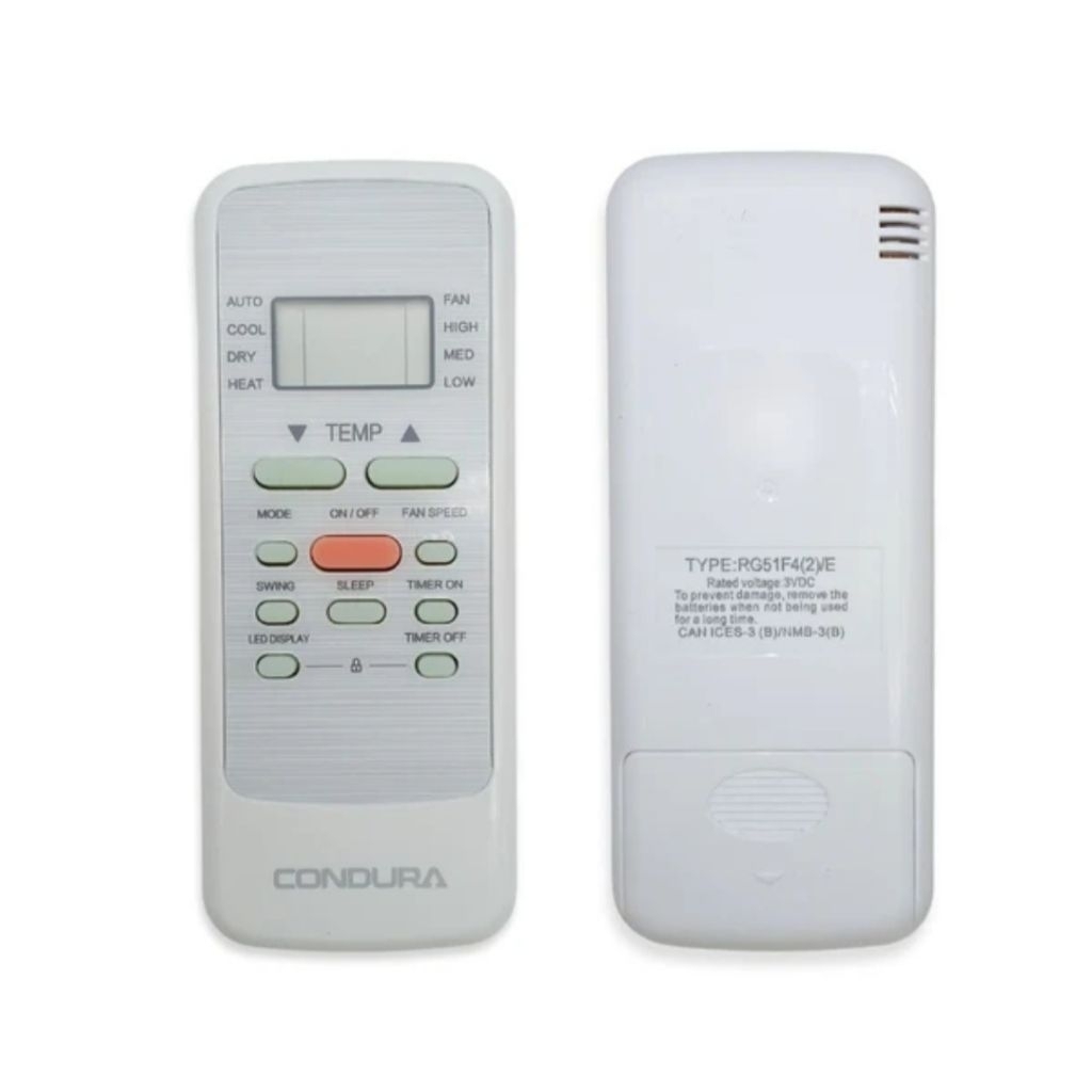 Remote control for Condura Primea WCON012VU-V 40253 | Shopee Philippines