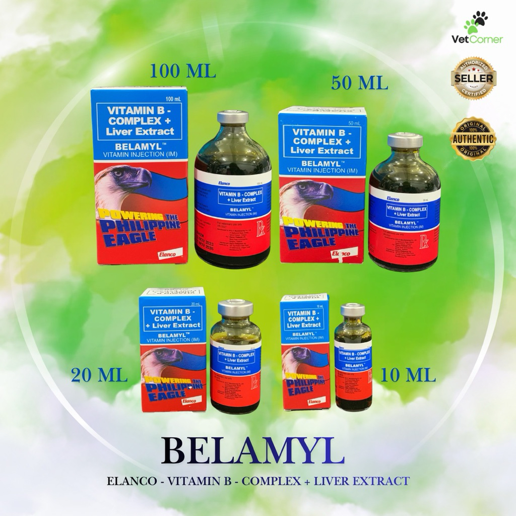 BELAMYL (Vitamin - IM) - (100ml / 50ml / 20ml / 10ml) | Shopee Philippines