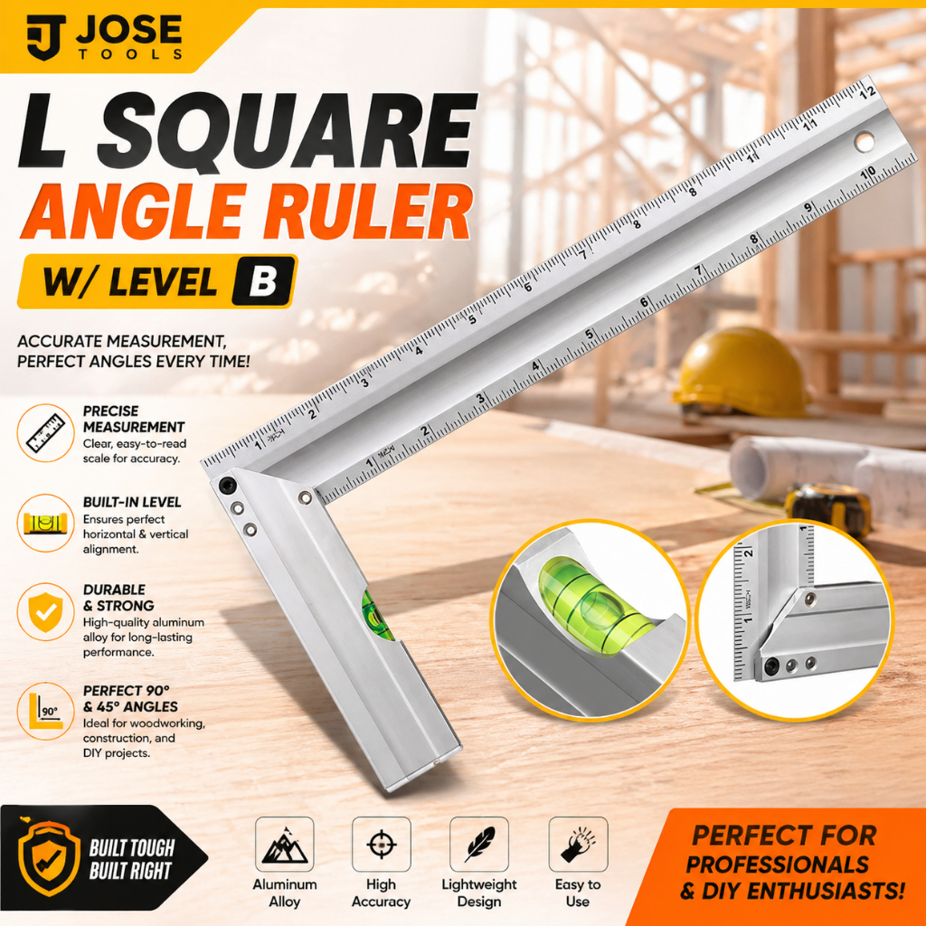 Squala Measuring Tools Sukat Construction Hard ware tools Jose tools L ...