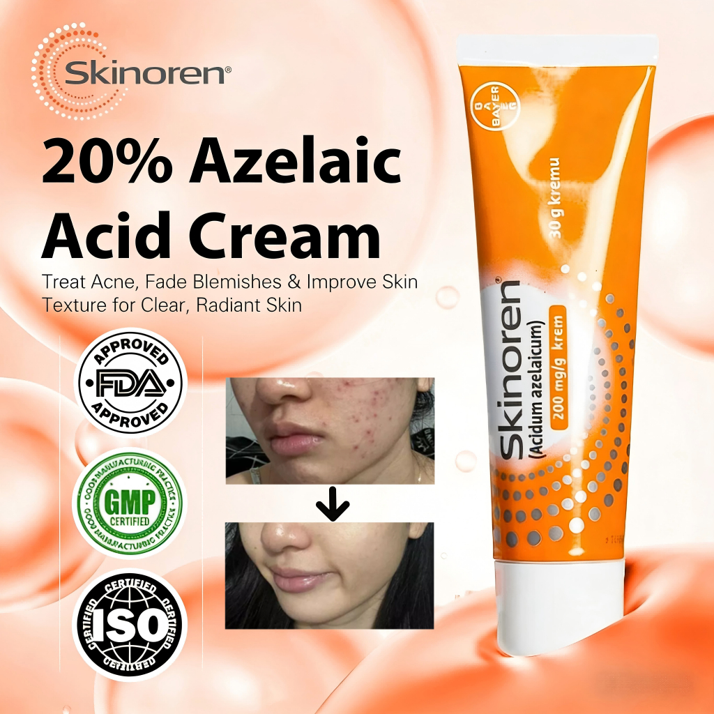 Skinoren Azelaic Acid Gel 150 mg/g, 30 g Tube | Shopee PH