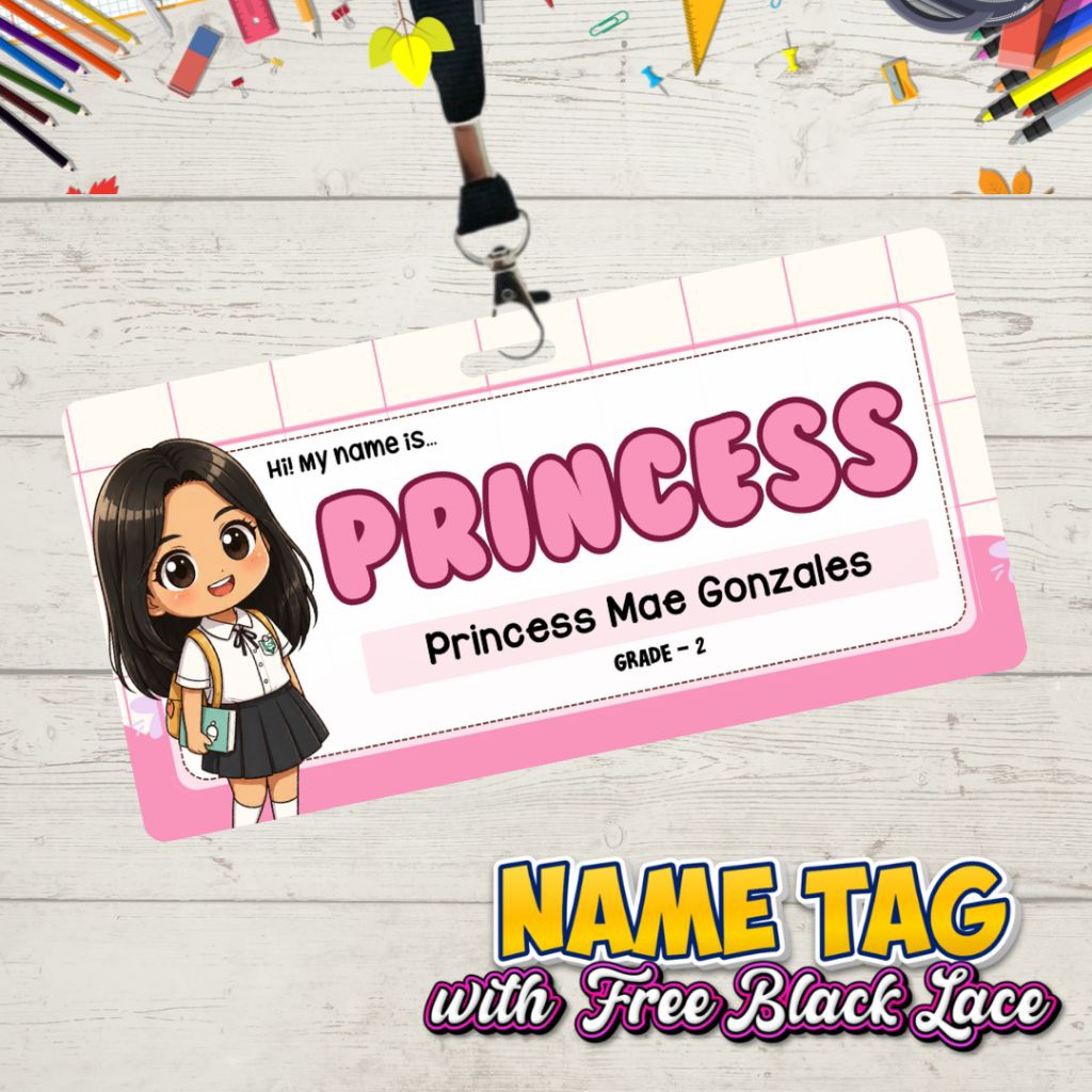 Shop pvc name tag personalized for Sale on Shopee Philippines